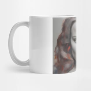 portrait of Alicia Vikander Mug